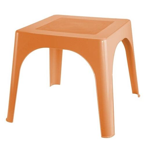 Mesa infantil resina naranja