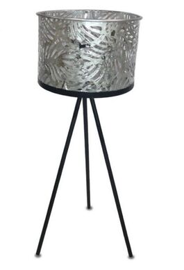 Macetero pie forja 16x41cm