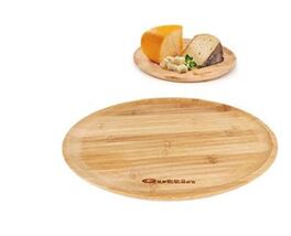 Bandeja redonda bambú  24x15x1.5cm