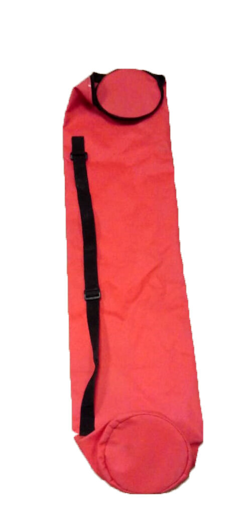 Bolsa roja con asas para picas plástico 80 cm
