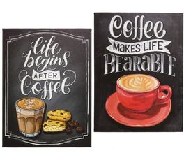 Cuadro Coffee 30 x 40 x 1,5 cm