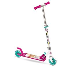 Patinete aluminio 2 ruedas Barbie
