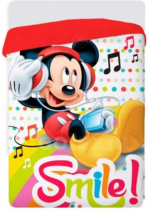 Edredn nrdico Mickey Mouse Disney 170 x 260 cm