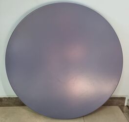 Tablero madera azul 70 cm