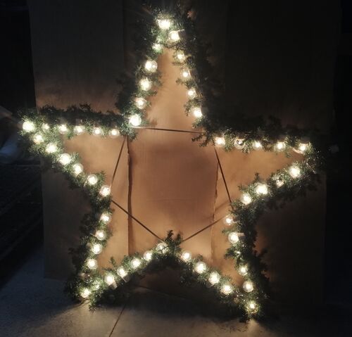 Estrella decoracin Ornamental Vintage 140 x 135 cm