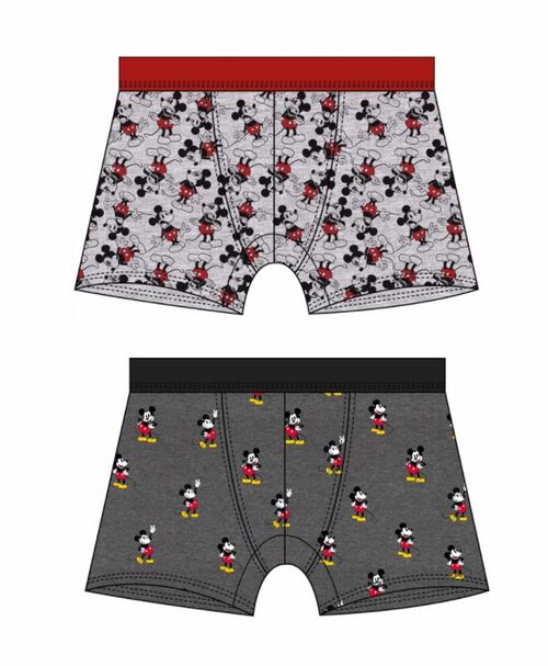 Pack 2 bóxer adulto Mickey Mouse Disney