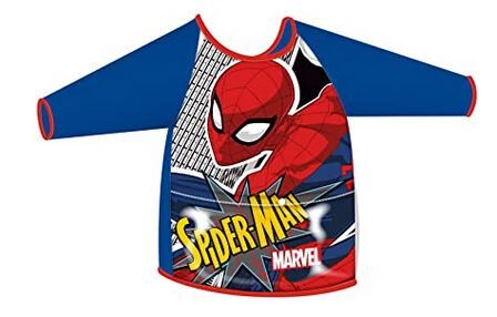 Delantal con mangas PVC Spiderman