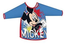 Delantal con mangas PVC Mickey Mouse Disney 2-4 años