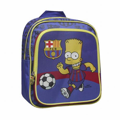 Mochila Bart Simpson F.C.Barcelona 40 x 30 x 10 cm