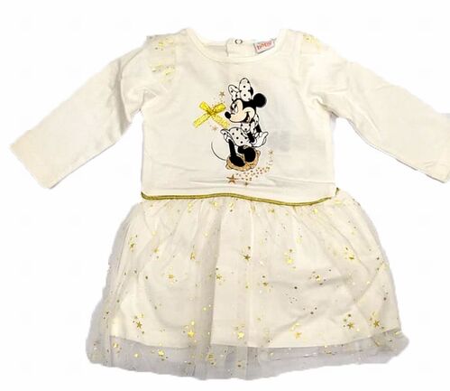 Vestido blanco Minnie Mouse Disney