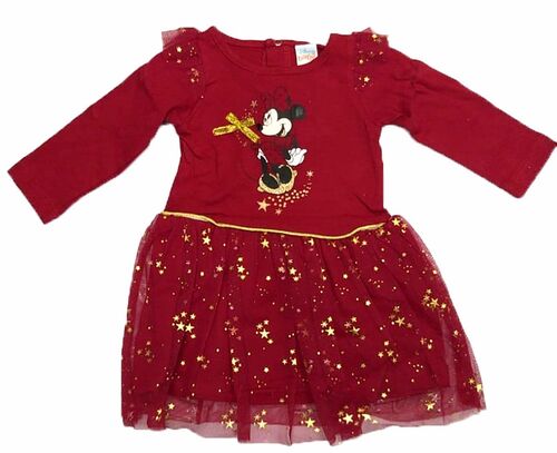 Vestido rojo Minnie Mouse Disney