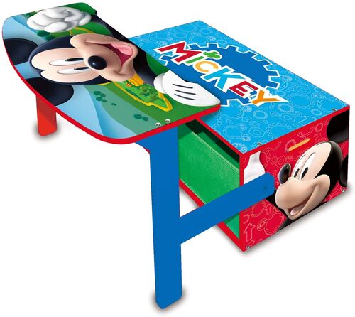 Banco juguetero madera Mickey Mouse Disney 60 x 47 x 56 cm