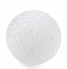 Bola vinilo 15 cm con luz led - pilas