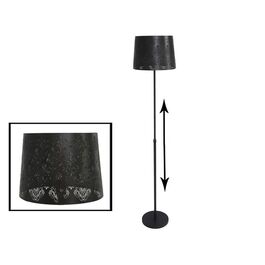 Lámpara de suelo baroque negro 35 x 170 cm