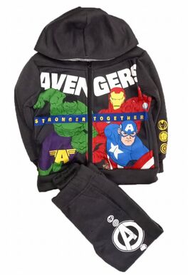 Chándal gris oscuro Los Vengadores Avengers Marvel