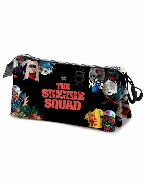 Portatodo triple Escuadrn Suicida Dc Comics 23 x 11 x 10 cm