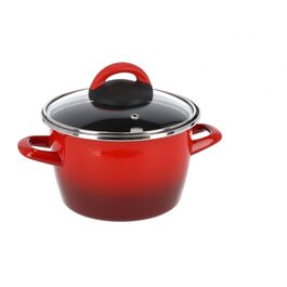 Olla tapa Rosso Magefesa antiadherente 16cm