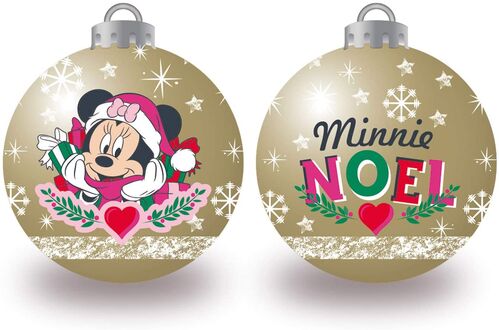 Pack 10 bolas doradas Disney Minnie Mouse 6cm