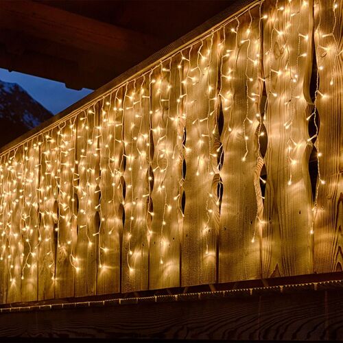 Guirnalda Icicle led profesional 3x0.50m luz clido