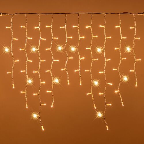 Guirnalda Icicle led profesional 3x0.50m luz clido