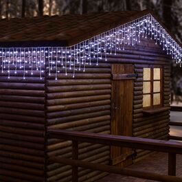 Guirnalda Icicle led profesional 3x0.50m blanco frío