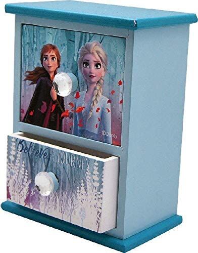 Joyero de madera 2 cajones Frozen 2
