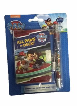 Set diario y bolígrafo La Patrulla Canina