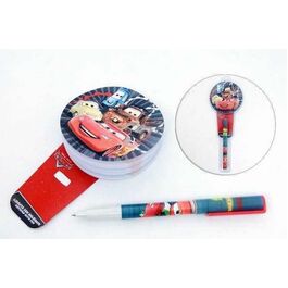 Set block y bolígrafo Cars Disney