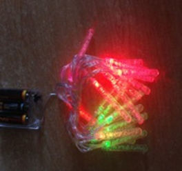 Decoración Guirnalda Led Estalactitas a Pilas