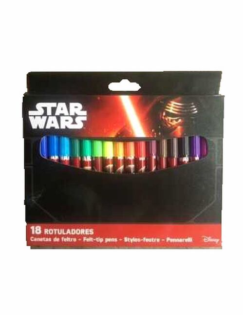 Set 18 rotuladores Star Wars