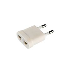 Adaptador enchufe americano a europeo - Tienda online