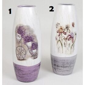 Florero cerámica Wells 30 x 12 cm