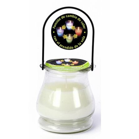 Vela citronela cambia color 8.50 x 10 cm