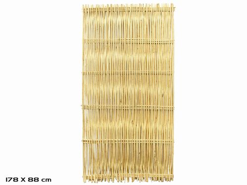 Panel celosa cerramiento Miel Mimbre 178 x 88 x 3 cm