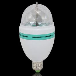 Bombilla Led disco 3W RGB E27 activación sonido