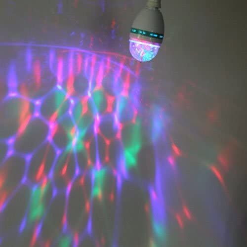 Bombilla Led disco 3W RGB E27 activación sonido