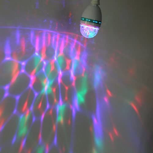 Bombilla Led disco 3W RGB E27 activacin sonido