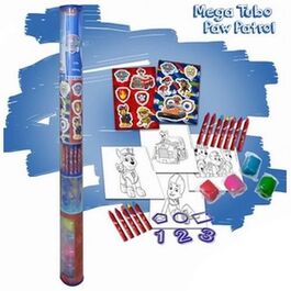 Set papelería tubo La Patrulla Canina