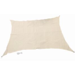 Parasol cuadrado poliester crema 3.05 x 3.05 metros