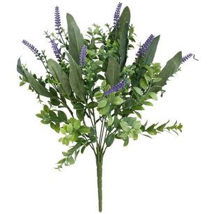 Ramo planta artificial lavanda Eucaliptus 43 cm