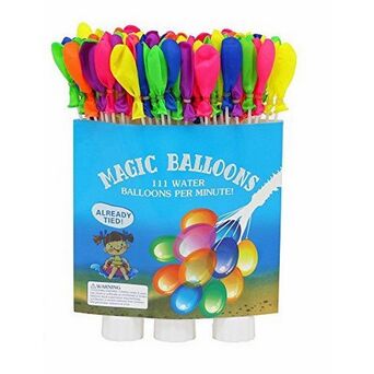 Pack 111 globos de agua