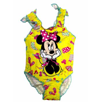 Bañador amarillo Minnie Mouse Disney