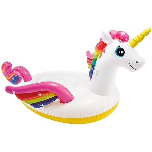 Isla Unicornio mega hinchable 251 x 163 x 145 cm