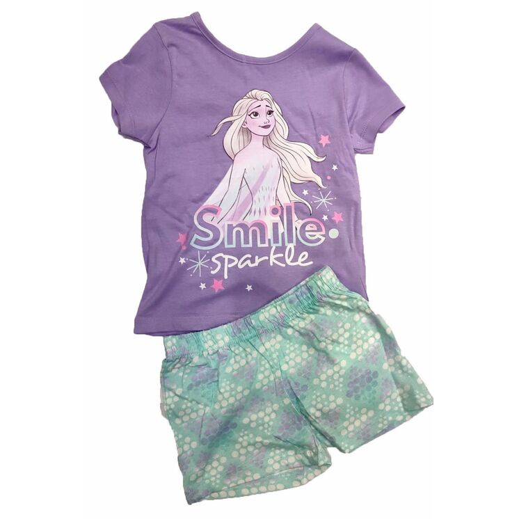 Conjunto verano lila Frozen 4 aos