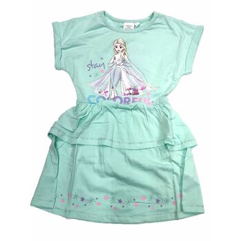 Vestido turquesa Frozen