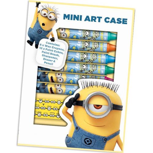 Minions mini caja de arte 24 piezas