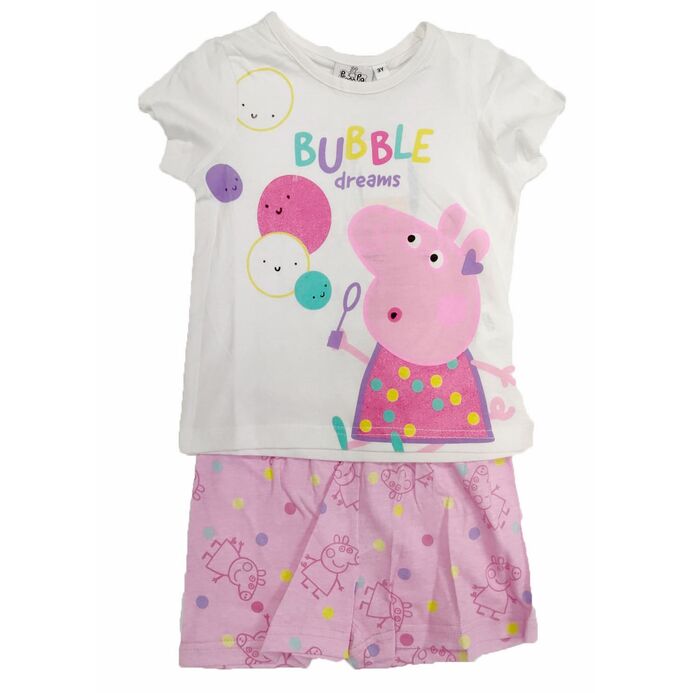 Pijama blanco Peppa Pig 3 aos