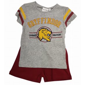 Pijama verano gris Harry Potter