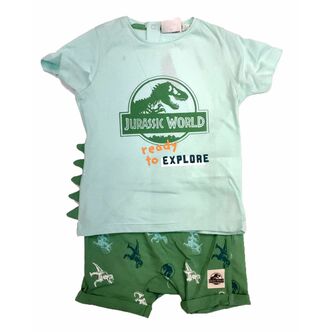 Conjunto azul verano Jurassic World
