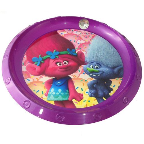 Plato plástico Trolls 19 cm